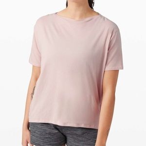 Lulu Lemon back-in-action short sleeve tee-shirt! <3